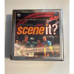 Scene It ?- Sports Special Edition w/ Collectors Tin, SEALED, UNOPENED